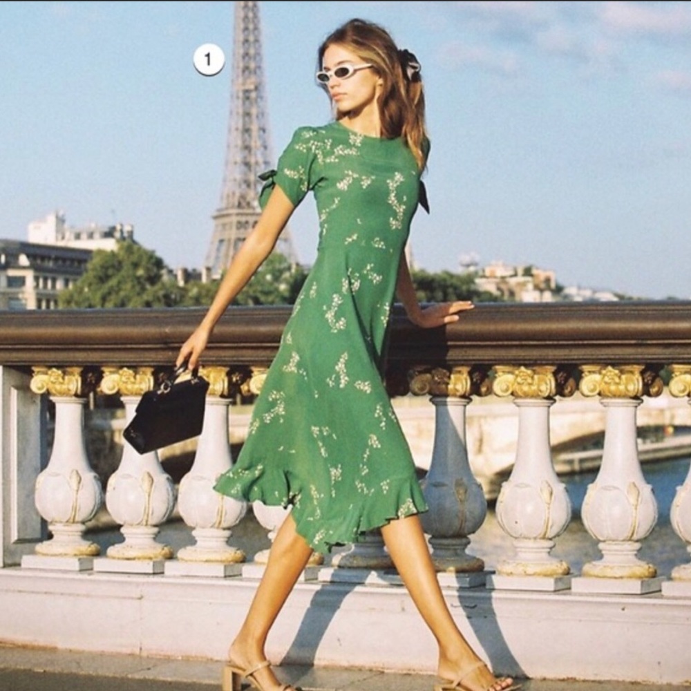 Faithful the Brand Beline midi in Myrtyle Floral